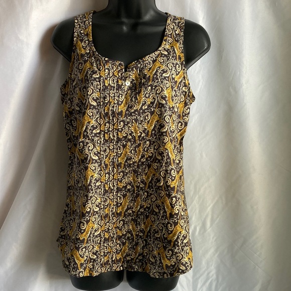 Fat Face UK The Cassie Cami Printed Tank Top Size 4 (US Extra Small) - Picture 1 of 13